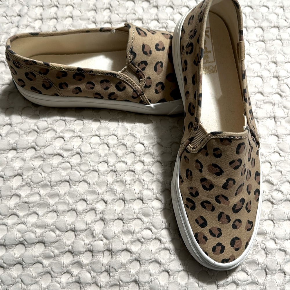Leopard print Keds